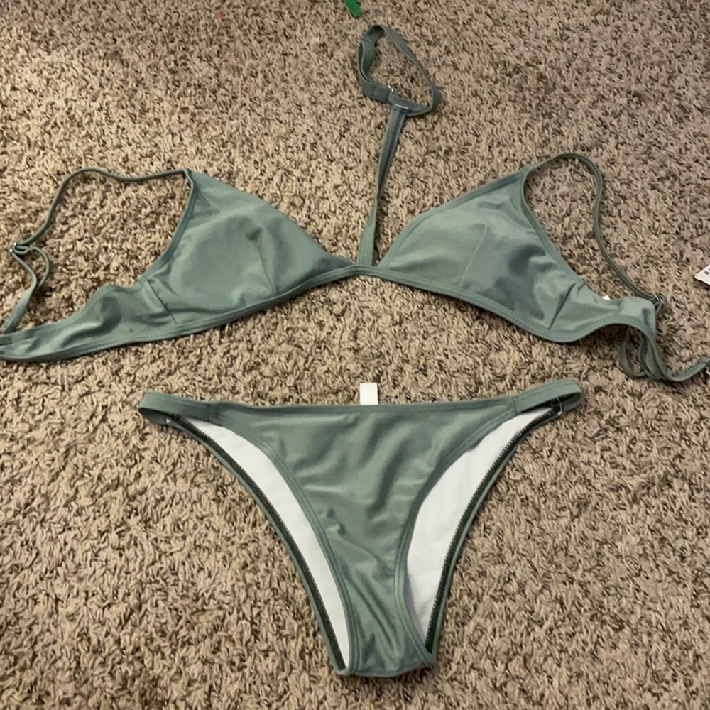 Green Bikini set XL NWOT